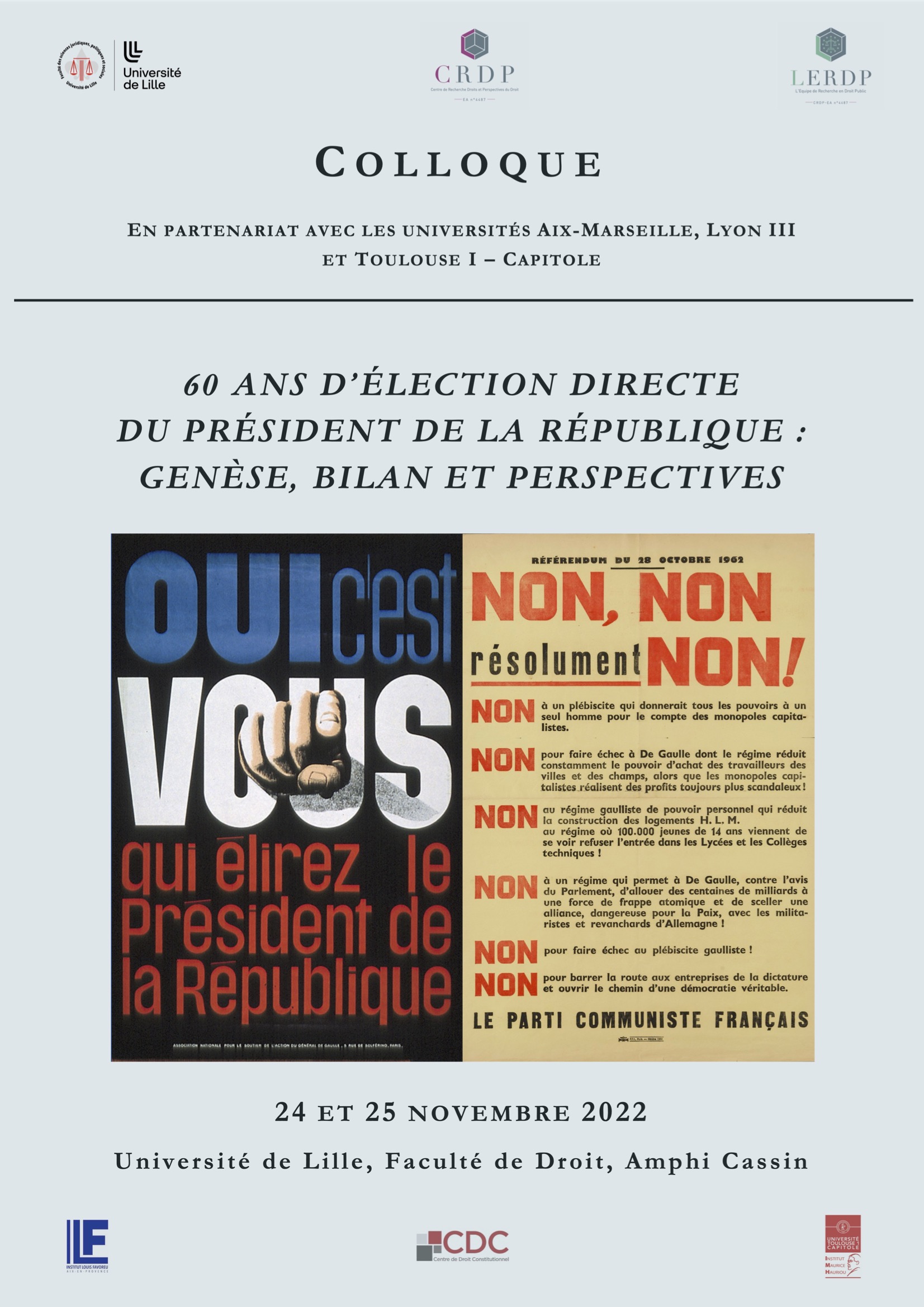 Affiche Colloque