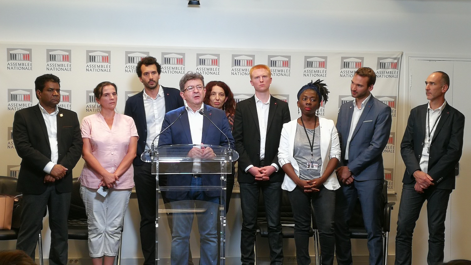 Groupe France Insoumise à lAssemblée Nationale 2017